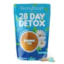 Skinny Boost Avond Detox Thee-14 Theezakken Totaal, Ondersteunt Ontgifting en Reiniging, Verminder opgeblazenheid, 100% Alle natuurlijke, Veganistische, Niet GGO