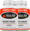 2 Pack- Over The Counter Stimulants to Speed Uiteraard: Studie alternatieve en beste energie supplementen voor Nootropic Brain Boosting, 120 pillen