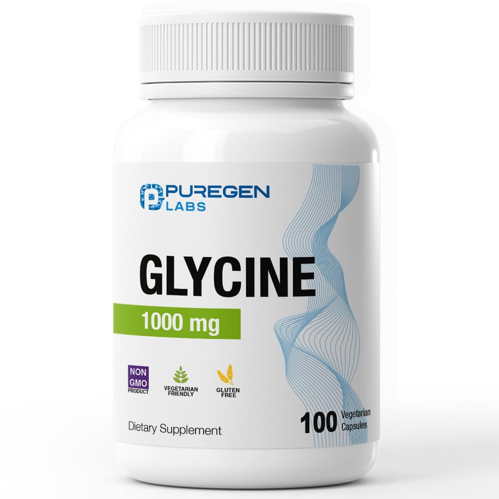 Purigen Labs ongewassen 1000mg [High Potency] 100 Vegetarische Capsules, Promoot Gezonde Slaap 