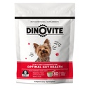 Dinovite 3 in 1 Probiotica voor kleine honden, huid en jas, digestieve gezondheid & Joint Relief, hondenvoeding toppers, Immune Support, Allergie Relief & Itch Relief Skin Care, 30 porties (1-18lb)