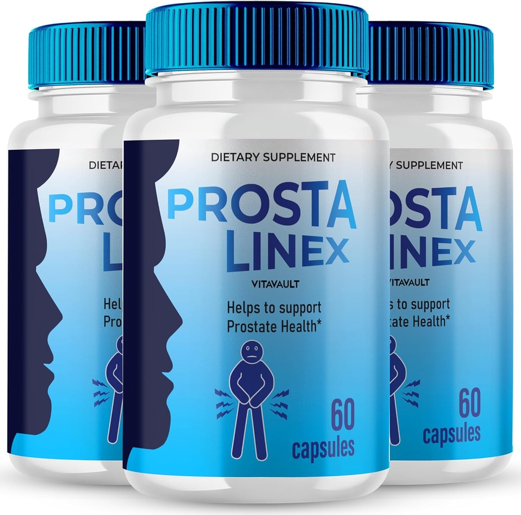 Prosta Linex Capsules, Prosta Linex Prostate Health Supplement Pills - Extra Strength, ProstaLinex supporte la chaleur de la prostate Toutes les formulations naturelles, Prosta Linex Capsules Avis (3 Pack)