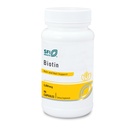 Klaire Labs SFI Health 5000mcg Biotine Pills - Supplément de biotine à haute puissance - Vitamine impliquée dans la nutrition de la peau et des cheveux - Pills hypoallergéniques sans maïs, petites et faciles à avaler (90 capsules)
