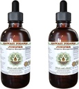 Juniper Extrait liquide sans alcool, Juniper biologique (Juniperus Monosperma) Berry séché Glycérite Hawaii Pharm supplément naturel à base de plantes 2x2 oz