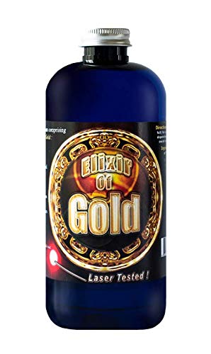 Colloïdaal goud (Elixir) 240 ppm, 16 Oz, Zilver MTN Mineralen (Medische zuiverheid, Hoogste biologische beschikbaarheid)