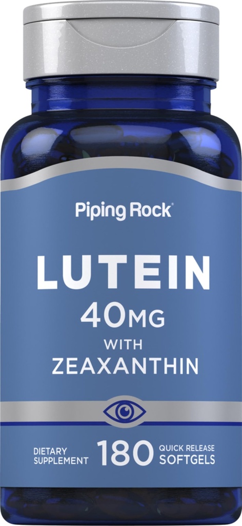 Piping Rock Lutein en Zeaquin Supplement 