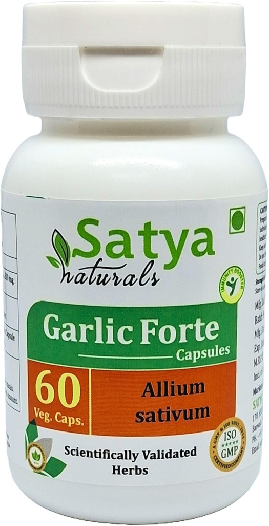 Knoflook Forte Capsule 500 mg. 60 Veg. Capsule 