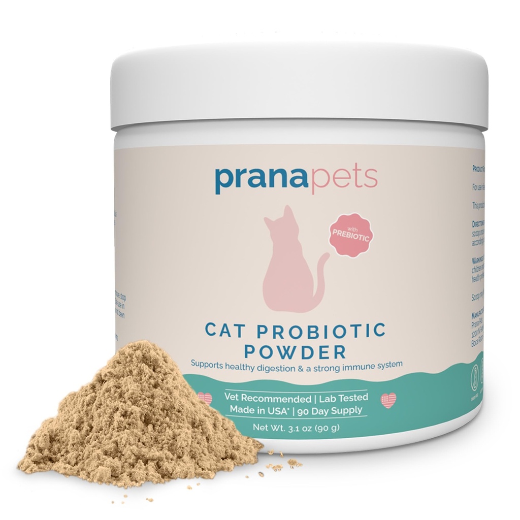 PranaPets Cat Probiotic Powder 