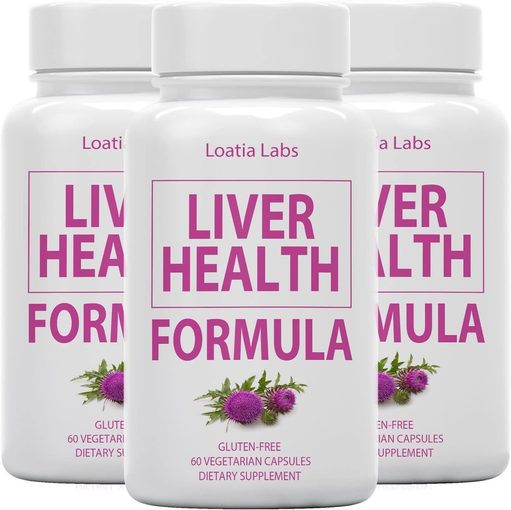 (3 Pack) Lever Gezondheid Formule, Reiniging, Detox, Flush, Reparatie Fatty Lever Ondersteuning, met Artichoke, Milk Thistle, Dandelion, Beet, Beberine, Pure Natural Superstar Research, Vegan Capsules Supplement
