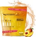 Nootropic Brain Supplement for Energy, Focus & Mood with Cafeine, L-Tyrosine, Teacrine & Alpha GPC