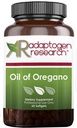 Olie van Oregano Softgels - Oregano Oil Supplement met sterk geconcentreerde Carvacrol - Ondersteunt Intestinal Reiniging - Kleine pillen (60 Softgels) Goud