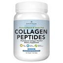AMANDEAN Collageen Peptides Powder (17,6oz). Gras-Fed Gehydrolyseerd eiwit supplement. Promoot gezonde gewrichten, huid, haar, nagels. Ongemakkelijk te mengen zonder smaak.