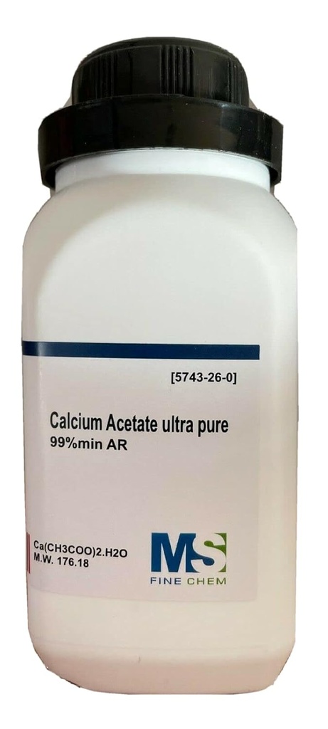 Calciumacetaat, ultrazuiver, 99% min. 100 Gram