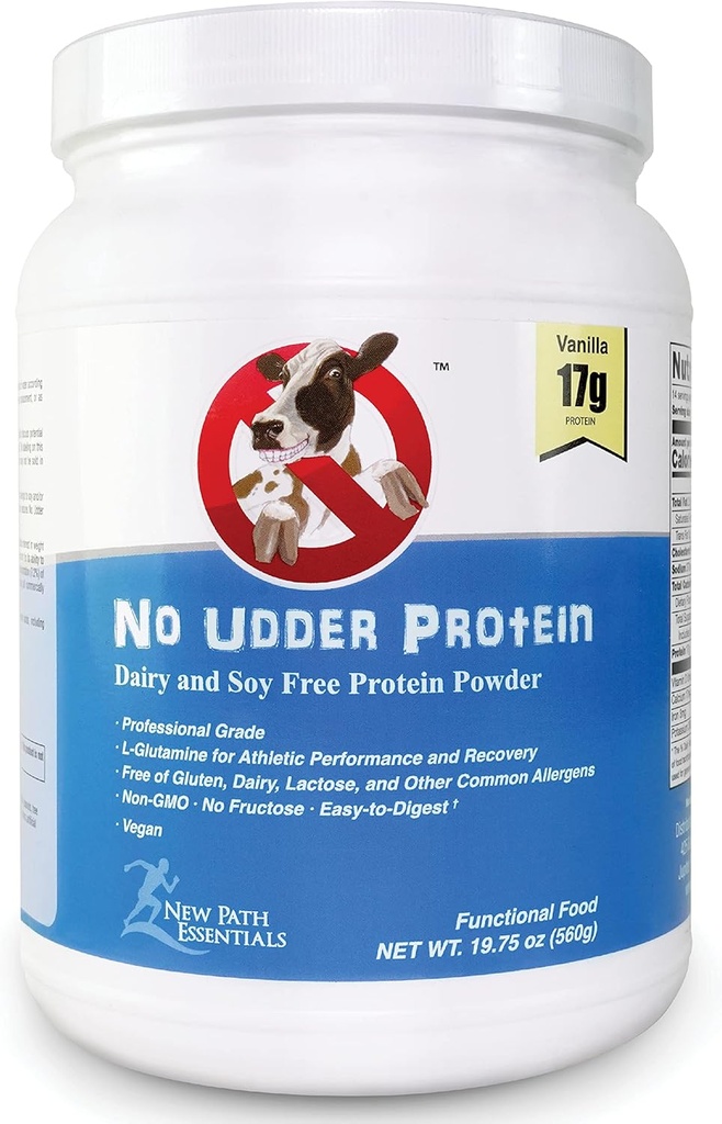 Geen Udder Proteine Dairy Free Vegan Soy Free Proteïnepoeder, Vanille Delight