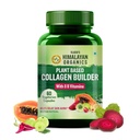 Himalaya Organics Organics Biologische Collagen Bouwer voor haar en huid met Biotine & Vitamine C (60 capsules)