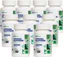2800 MG Liposomale Glutathion Softgels, Max Absorptie, Actieve Vorm L Glutathionreductase, Krachtige Antioxidant, Gezondheid Veroudering, 60 Softgels
