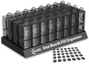 Maandelijkse pil Organizer 2 keer per dag, CAidRE 30 Dag pil Organisator AM PM, een maand pil dozen en Organisator, 31 dagen pil Organisator met wekelijkse pil houder voor visolie, vitamines, supplementen, zwart