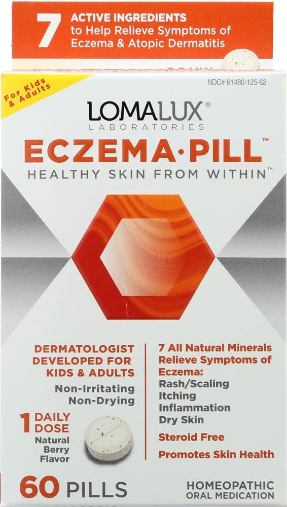 Loma Lux Laboratories Homeopathische Supplement, Eczema, 60 Tel (3 Verpakking)