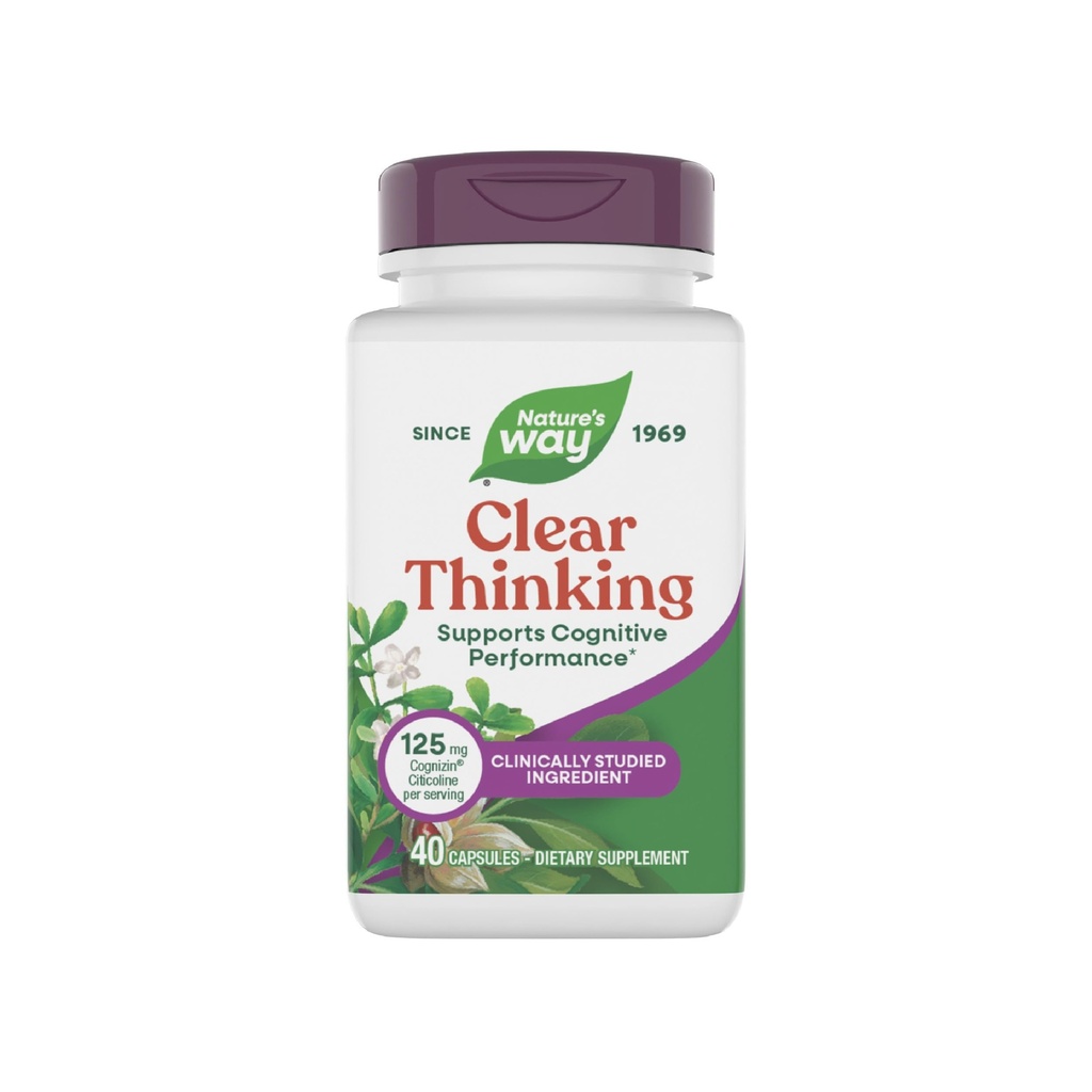 Nature's Way Limpid Thinking Cognitive Performance*, Ashwagandha, réduit le stress et soutient la performance cognitive*, 40 capsules