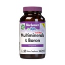 Bluebonnet Multi Minerals Supplement Plus Boron chelated Magnesium Kaliumkoper Selenium Mangaan Chromium & Zink Complex for Women & Men - No Iron, Non-GMO, Gluten-Free - 180 Plantaardige Capsules
