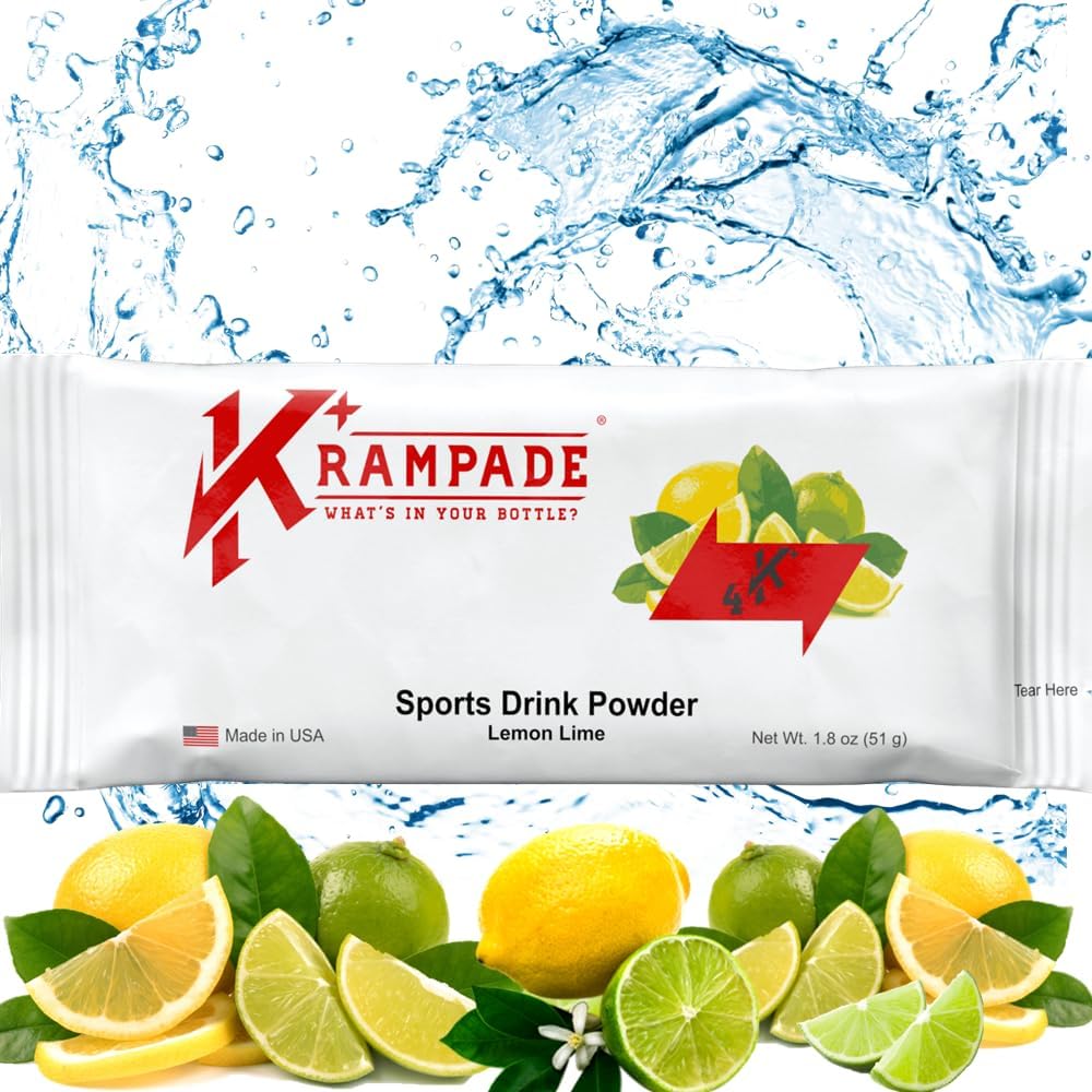 Krampade Electrolytes Powder Kalium Supplement - 4000 mg K+, >4X Meer dan Kokoswater 