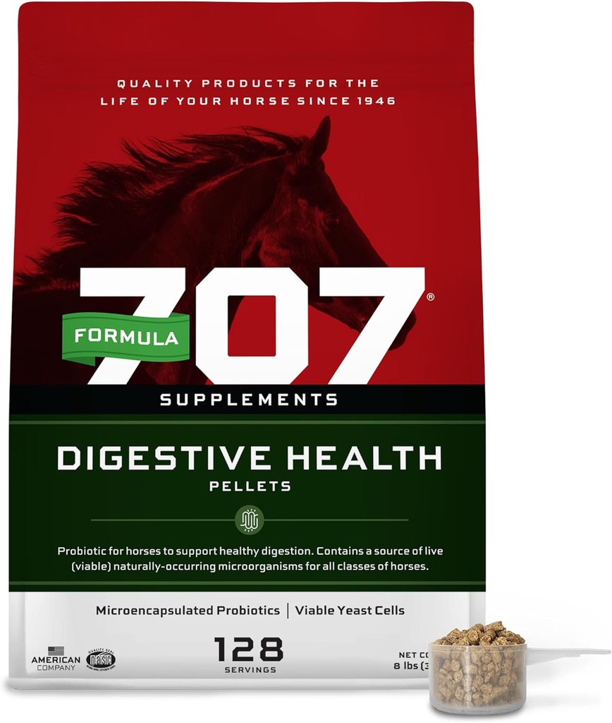 Formule 707 Digestieve Health Equine Supplement, 8lb Bag 