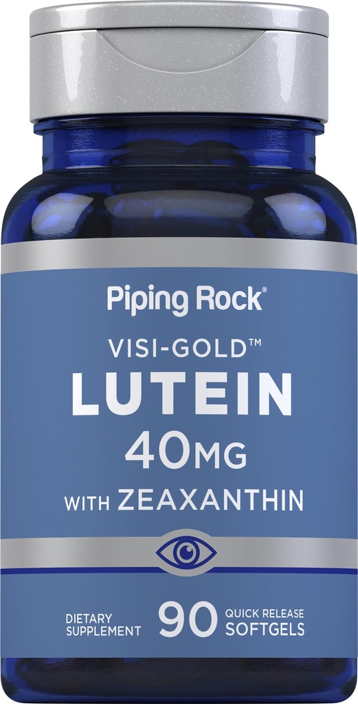Piping Rock Lutein met Zeaquin 40mg 