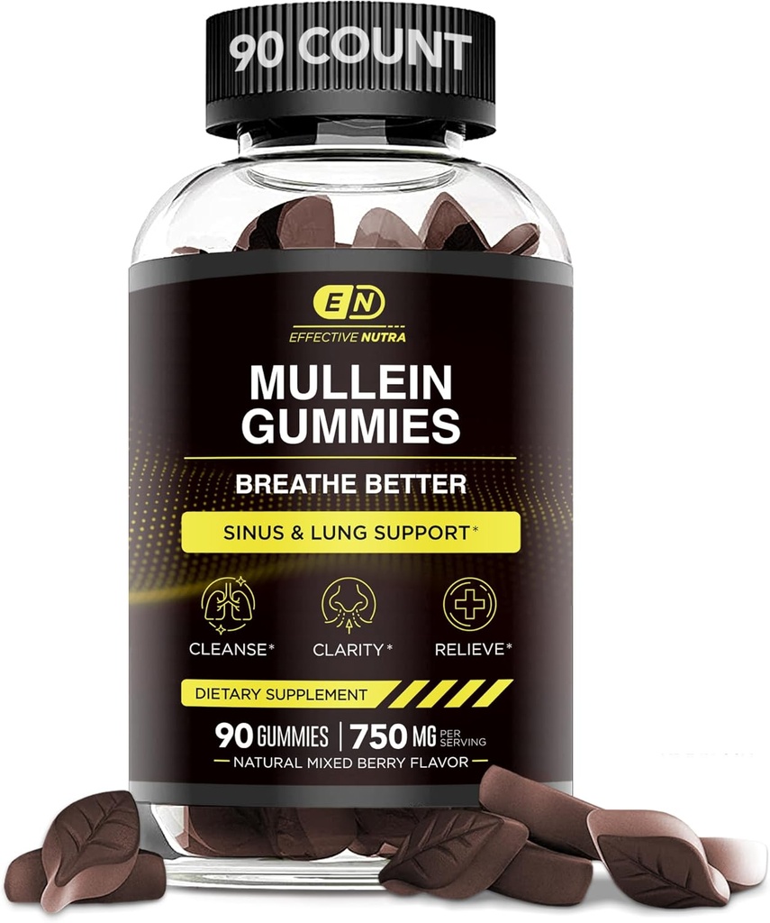 EFFECTIGE NUTRA 9in1 Mullein Gummies 