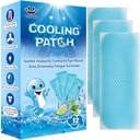 12 Vellen Koelen Patches voor koorts Ongemak & pijnverlichting, Koeling Koorts Reducer, Verzachten Hoofdpijn, Verpakking van 12