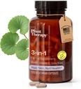 Plant Therapy 3-in-1 Biotin Capsules met Vitamine E & Gotu Kola geproduceerd in de VS 4 maand Supply ondersteunt stralende huid, haargroei en sterke nagels supplementen voor vrouwen 120 Vegetarische Capsule