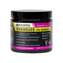 BODi Energize Pre Workout Powder - Beta-Alanine, Quercetine & Low-Dose Cafeine Formula for Enhanced Energy & Focus, Endurance Supplement, Mixed Berry, 40 Servings