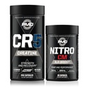 PMD Sports CR5 Professional Creatine Complex (240 capsules) Sports Nitro CM Nitric Oxide (90 capsules)