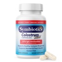 Symbiotics Colostrum Vegetable Capsules, 60 Count – Immune & Gut Support with Lactoferrin and Naturally Occurring IgG – Gluten Free, RBST-Free - 60