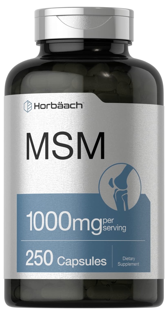 Horbäach MSM Supplement Capsules 