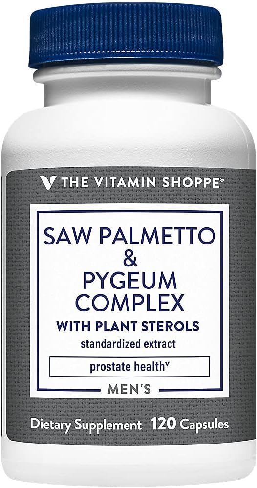Het vitamine Shoppe Saw Palmetto & Pygeum Complex (120 capsules)
