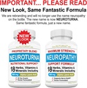 (3 Pack) Neuropathie Ondersteuning Supplement met 600 mg Alpha Lipoïnezuur - Benfotiamine, Perifere, Voeten, Handvingers Benen Toe, Beste Maximale sterkte Natuurlijke Vernieuwing Vitaminen - 360 Caps, 90 Days