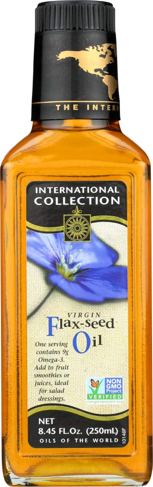 International Collection Oil Flax Seed - 8.45 OZ (Pack of 3)