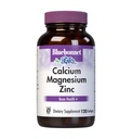 Bluebonnet Voeding Calcium Magnesium Zink Plus Vitamine D3, 1000 mg Calcium, 500 mg Magnesium en 15 mg Zink, 400IE Vitamine D3, Voor Sterke Gezonde Bones*, Glutenvrij, Dairy Fee, 120 softgel