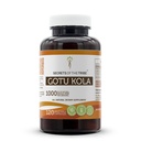 Secrets de la Tribe Gotu Kola 120 Capsules, 1000 mg, Gotu Kola (Centella Asiatica) Herbe séchée (120 Capsules)
