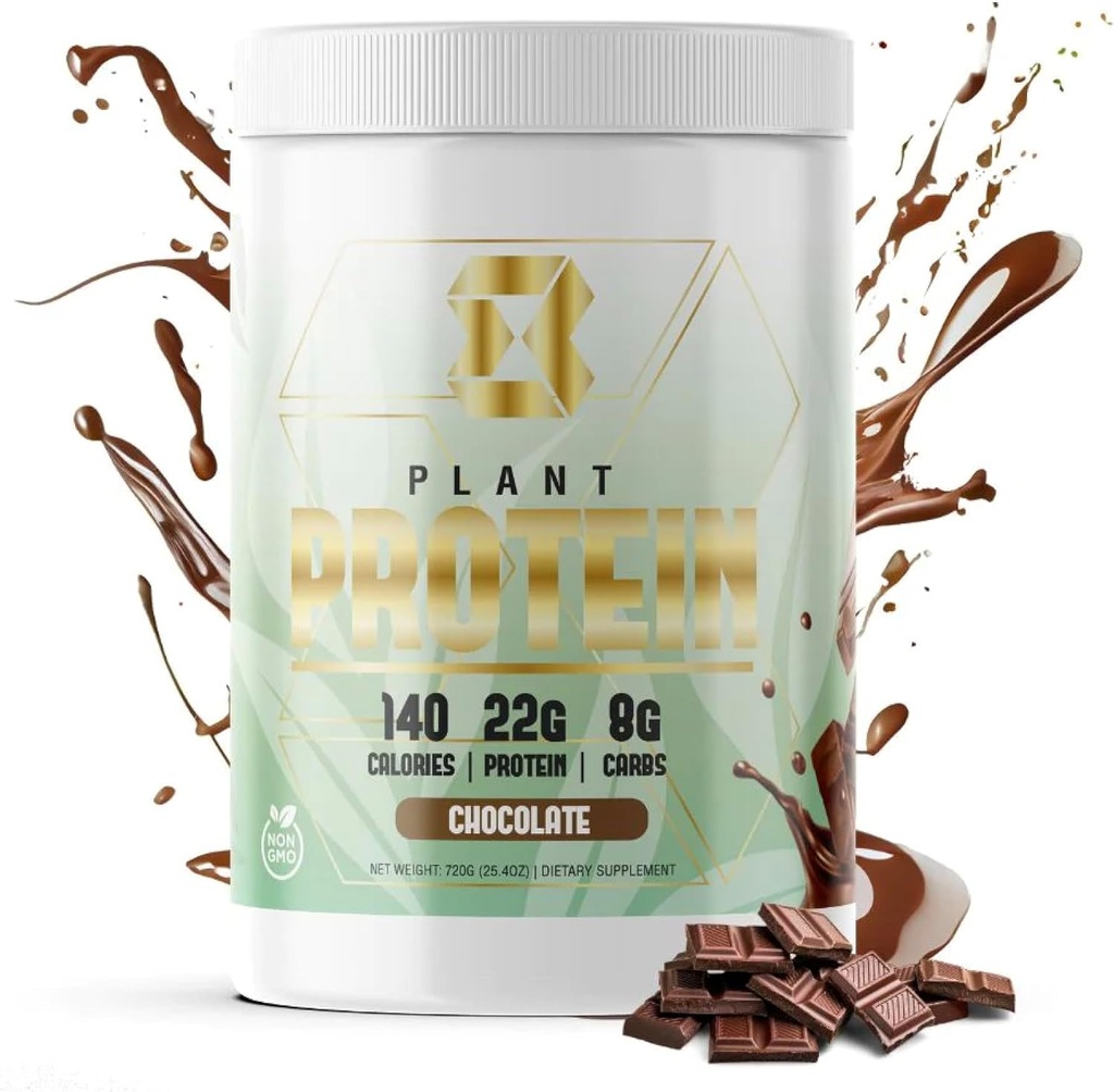 Motiv-8 Planteneiwit, 22g Pea Proteïne, 140 Calorieën, Verbetert Herstel, Proteïne Snack Maaltijd Vervanging (20 Servers, Chocolade)
