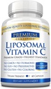 Liposomale vitamine C - 1100mg - 60 Capsules - Zacht op maag - met fosforlipiden en bioperine - Boost Immuunfunctie, antioxidant eigenschappen, en collagen productie