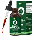 Biologische Soursop Graviola Leaf Extract Liquid Drops 