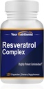 Resveratrol Complex Potent Antioxidants, 120 Capsules, 60 Days