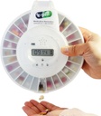 e-Pill MedTime Pro - Secure Locked Automatic Pill Dispenser met duidelijke deksel voor eenvoudige monitoring en betrouwbare medicatiebeheer