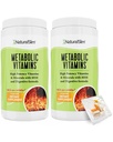 NaturalSlim Metabole Vitaminen - Combinatie van High Potency Multivitaminen, Mineralen, B Complex, Msm, & Digestive Formula Supplements for Men & Women - Energy & Metabolisme Support - 2 Pack