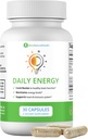 Ben's Natural Health Daily Energy B-Vitamin Complex met TMG en zink voor natuurlijke energie, stress, focus & Immune Support, 30 capsules