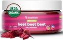 Beetwortelbiet - Organic Beet Juice Powder Healthy Blood Pressure, Cholesterol - Pure USA Grown - No Additives or Flavors-Superfood Supplement - Nitric Oxide Boosting Nutriënten (30 Servings)