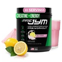 Supplément JYM Science Pre JYM Pink Lemonade Pre Workout Poudre pour hommes et femmes, BCAA, Nootropics, Creatine HCI, Citrulline, Beta-Alanine, Betaine, Taurine, Huperzine, 30 portions
