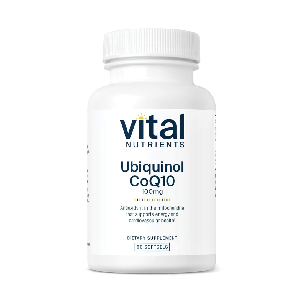 Vitale voedingsstoffen Ubicuryl CoQ10 100mg 