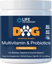 Life Extension Hond Multivitamine & Probiotica - Hondenvoeding Supplement voor algemene gezondheid, spijsvertering en immuunondersteuning - Vitaminen, Probiotische Blend, Colostrum (Bovine) - 90 Zachte Kauwen