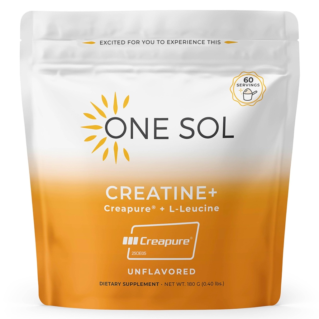 One Sol Creatine for Women, All Natural Women